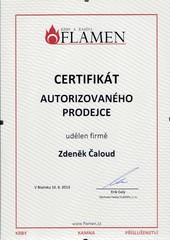 FLAMEN - certifikát